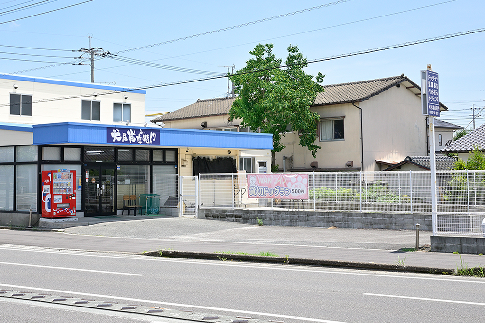 佐賀市・南佐賀のペットショップ(トリミング・ペットホテル)犬居猫座衛門の店舗外観